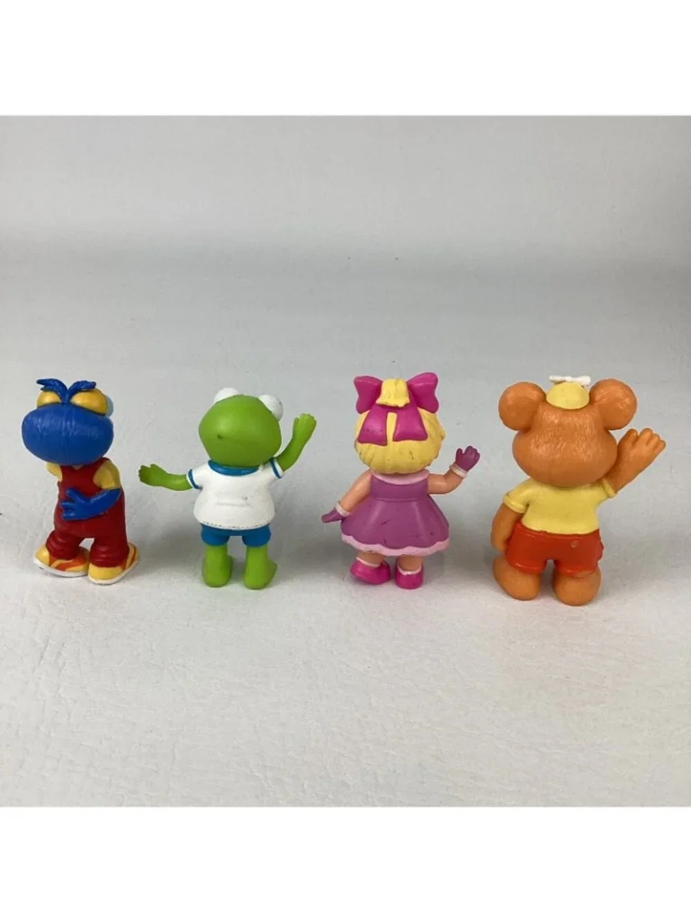Disney Jr Muppet Babies Friendship School Bus Sounds Figures Bundle Piggy Gonzo